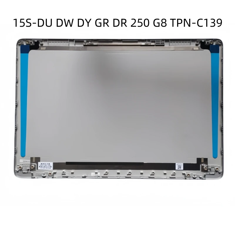 New LCD Back Cover Screen Lid Cap For 15S-DU DW DY GR DR 250 G8 TPN-C139 LCD Bezel Front Frame