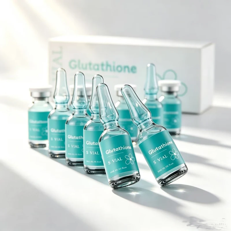 0.25mm Needle Essence Glutathione Radiance 10ml  Ampoule Intense Hydration Anti-Wrinkle Improve Skin Elasticity Facial Skincare