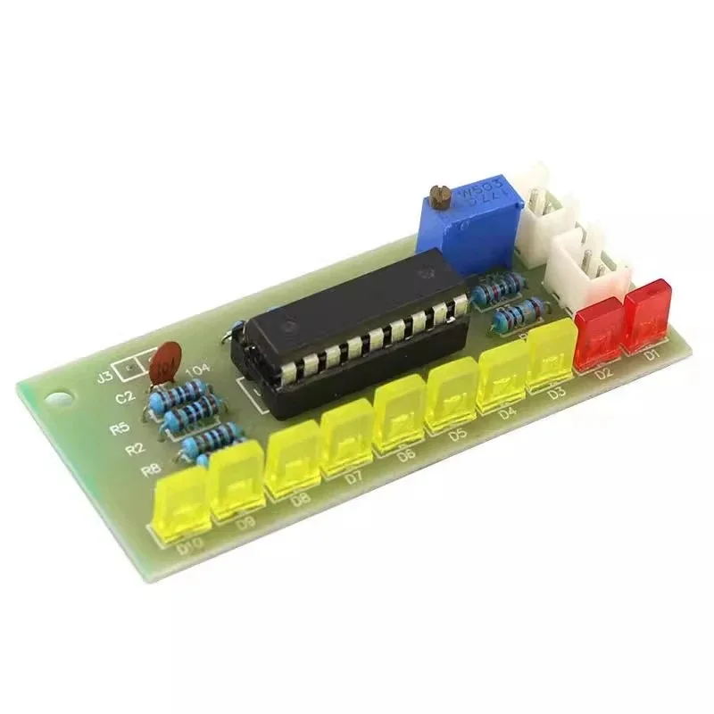 LM3915Kit di formazione per saldatura 10Indicatore di livello audio Kit indicatore di livello/Pezzi di ricambio