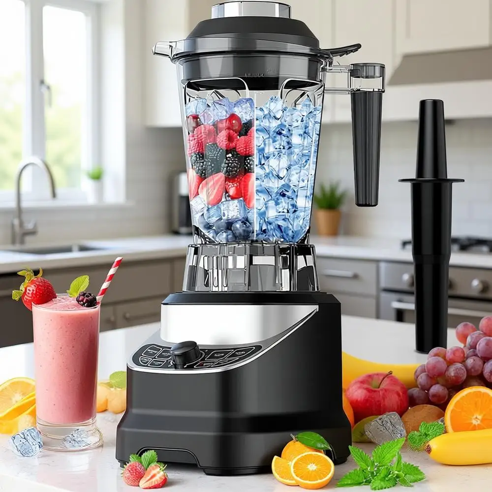 Countertop Blenders, 7 Preset Programs, Ice Crush, Frozen Drinks, Dips, Nut Butter, High Speed, Dishwasher Safe