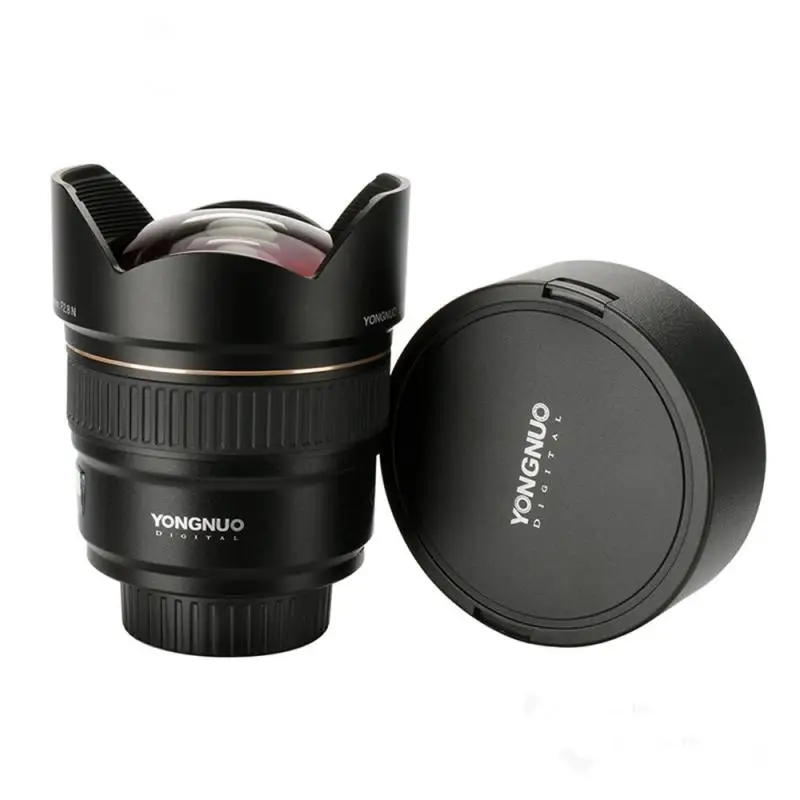 YONGNUO YN14mm F2.8N lente de cámara principal de ángulo ultraancho con montaje metálico de enfoque automático para Nikon D850 D750 D810a D800E D500 D610 D5 D4S