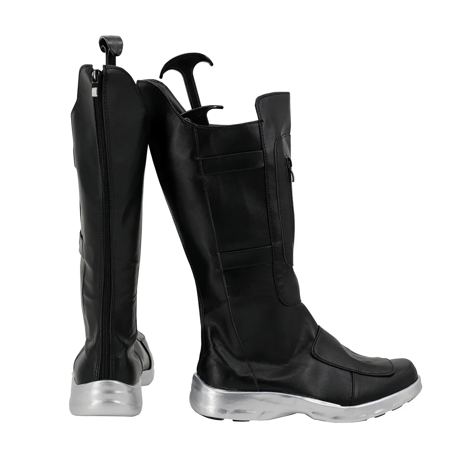 Buty Michael Burnham Cosplay - czarne buty Star Trek, wykonane na zamówienie unisex