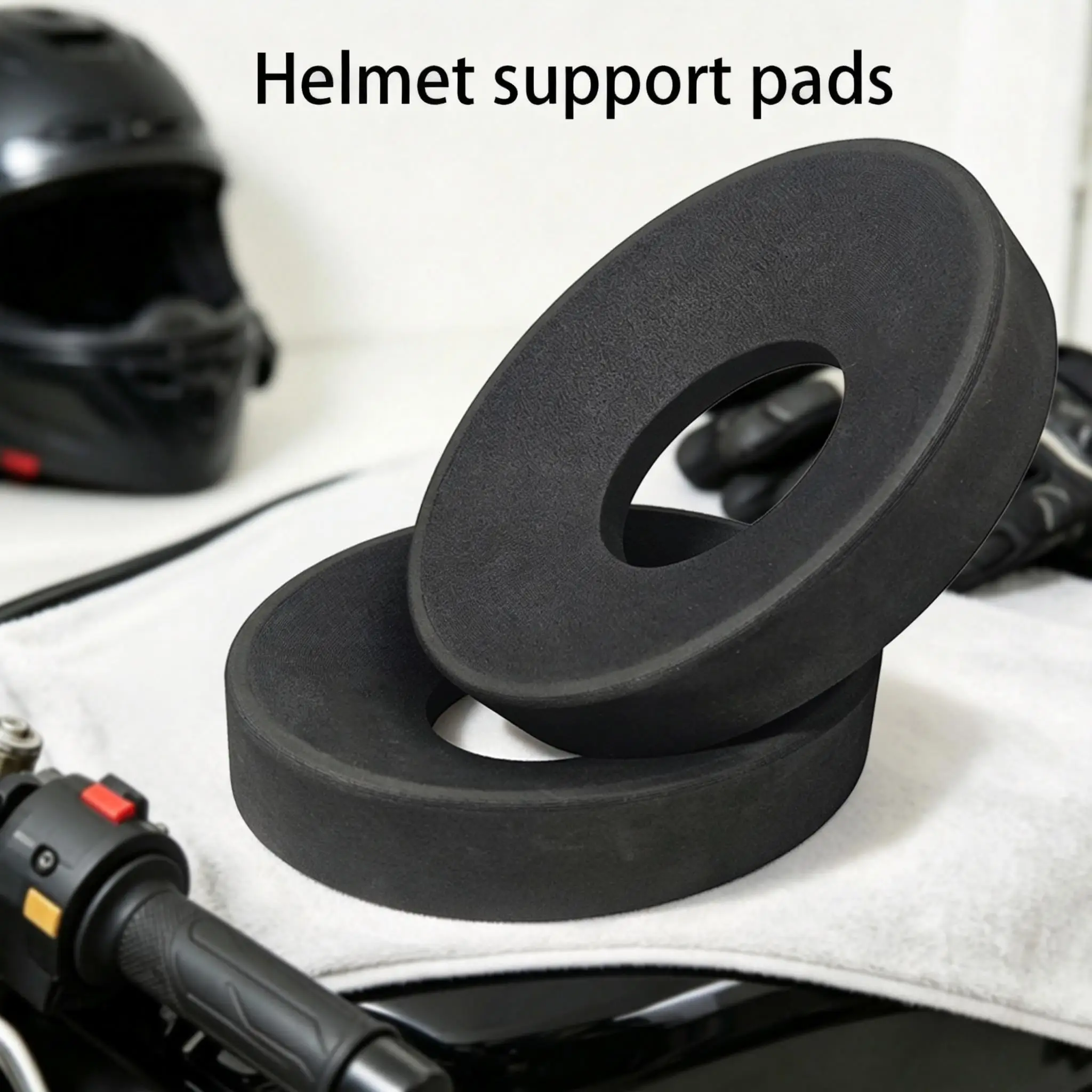 Breathable Helmet Holder Base Pad, Motorbike Mechanics Riders, Garage Repair Storage Dispels Moisture Knee Cushion