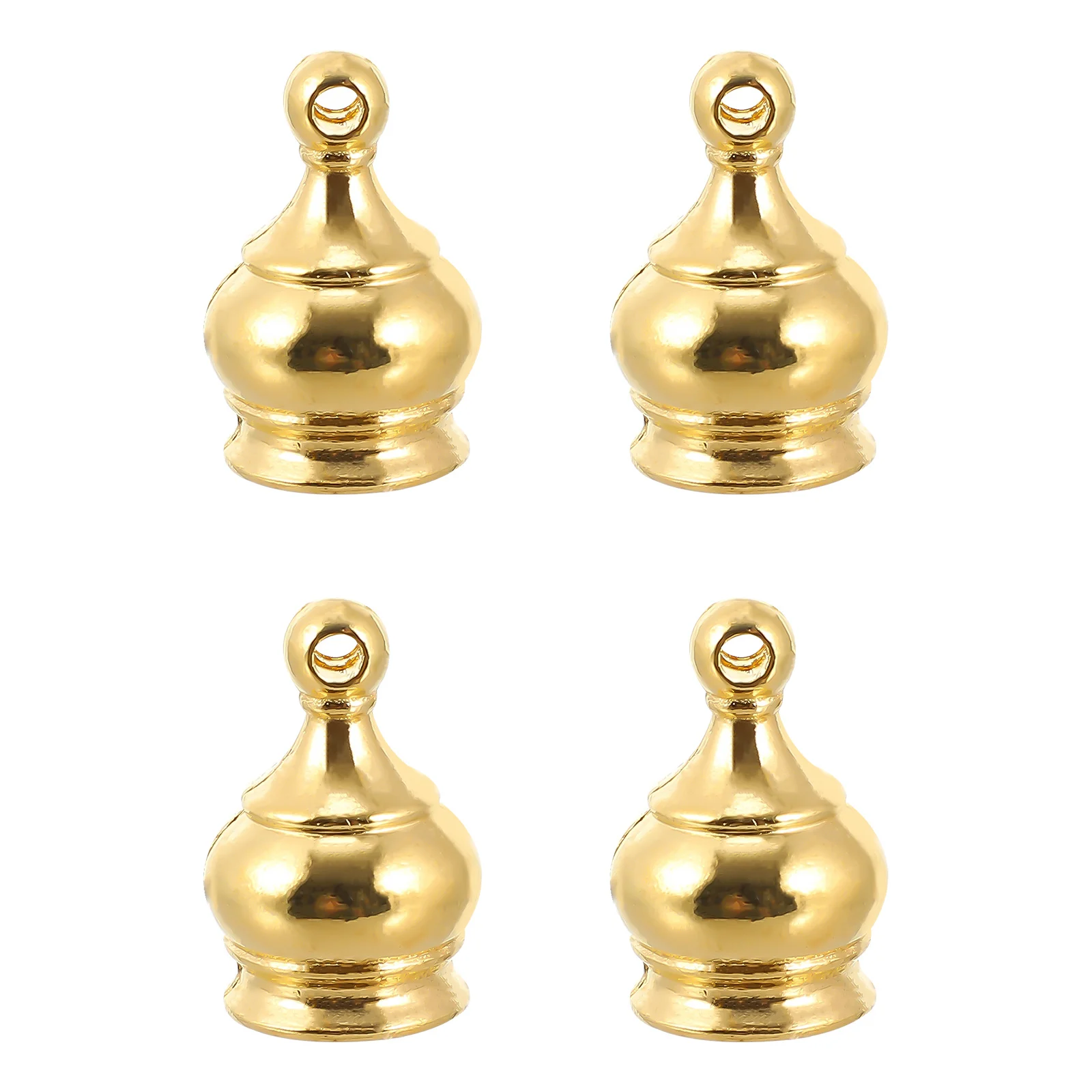 4 قطعة مصباح Finials سبائك الزنك استبدال المقابض الزخرفية لطاولة الأرضية الثريات البلورية/ النجف الكريستالي الإضاءة الملحقات