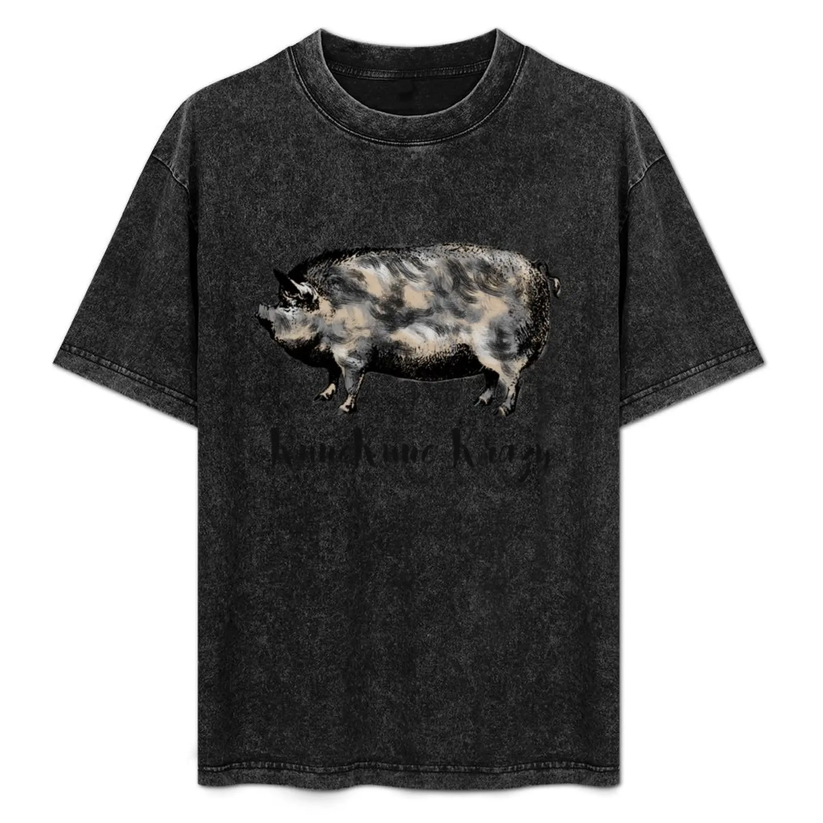 

KuneKune Krazy T-Shirt cute clothes summer top men clothing