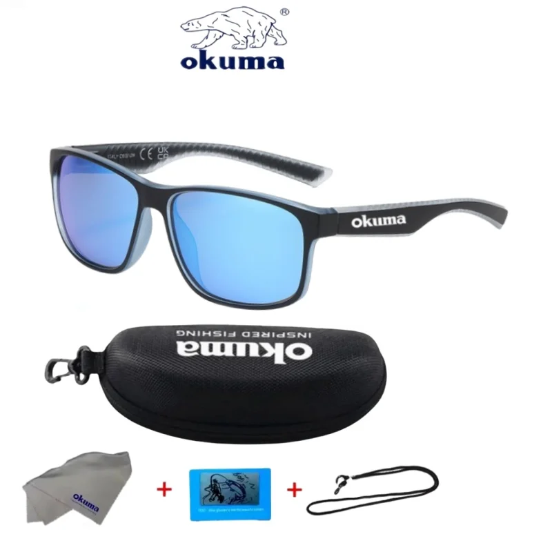 AliExpress Okuma fashion polarized glasses UV400 anti UV, glare, strong light suitable for fishing, cycling, driving, etc