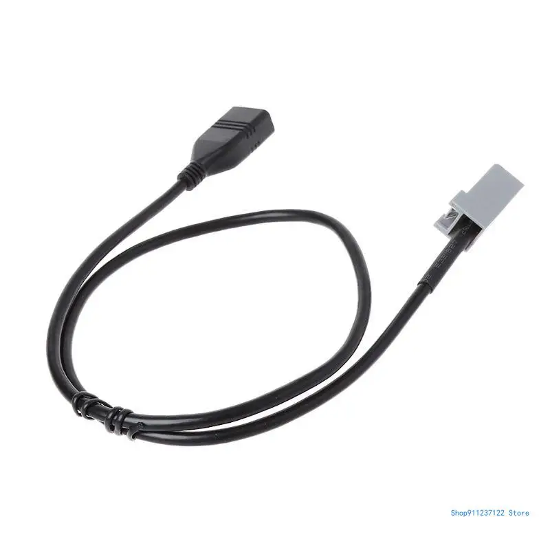 Aux USB o Cable Adapter Female Port Extension Wire For for Civic for CR-V