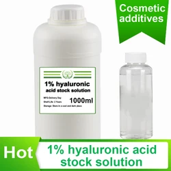 1% High + Low Molecular Hyaluronic Acid Solution, Sodium Hyaluronate Stock Solution, Moisturizing And Water Locking Skin Care