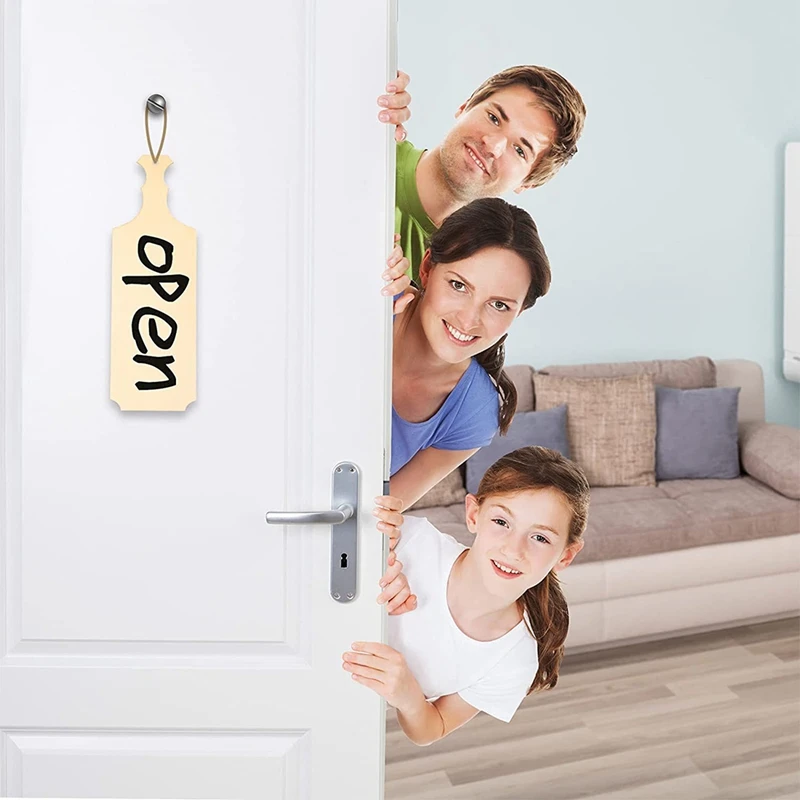 Papan pemotong kayu Mini kosong 12 buah, dengan pegangan papan potong kecil DIY dekorasi rumah dapur memasak sayuran