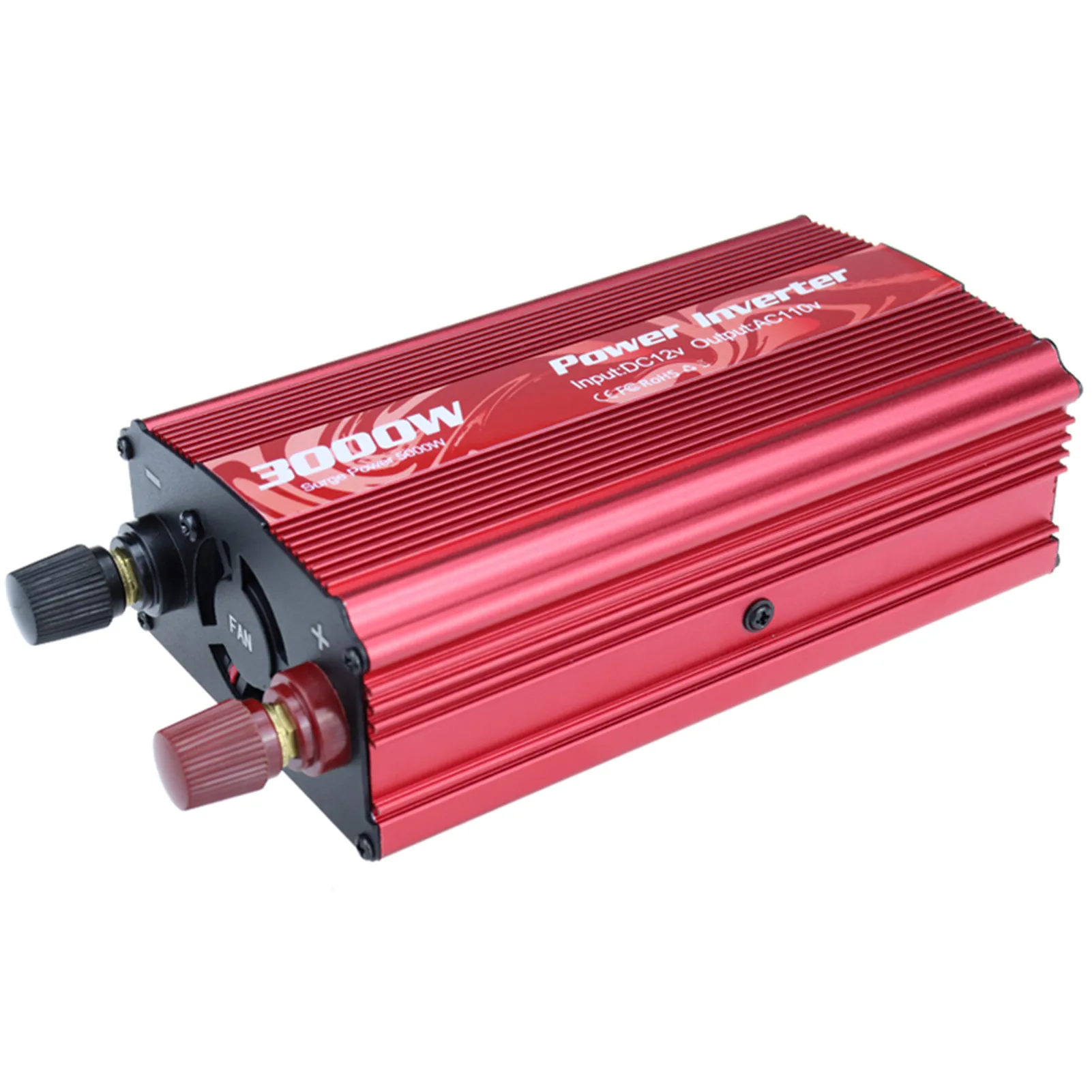 Power Inverter 3000W 12V 24V To 110V/ 220V DC To AC Voltage Converter Car Power Supply USB T ransformer Modified Sine W ave