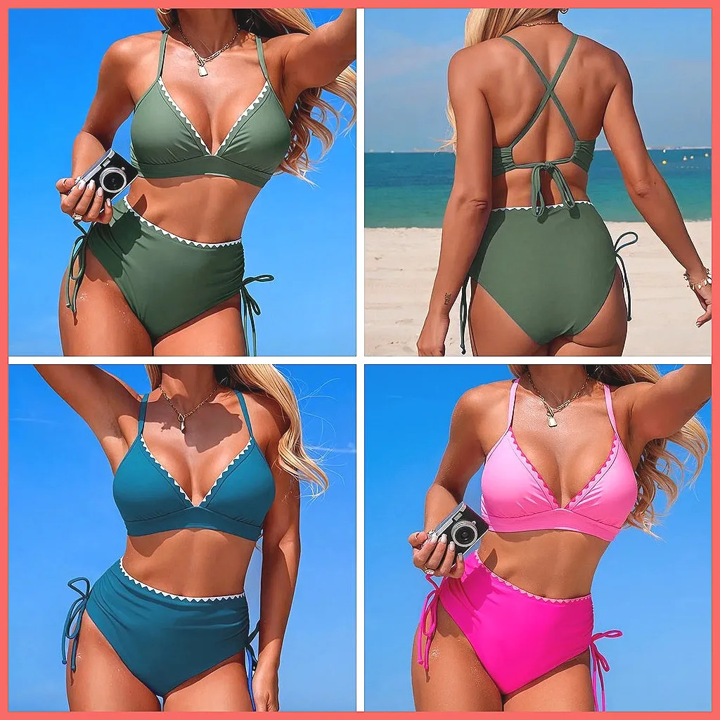 

Sexy Brazilian Bikini Set 2026 Women's Swimwear Push Up Bathing Suits for Beach Pool