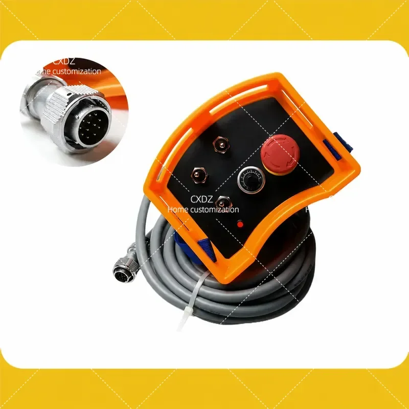 Concrete Pump Remote Control for Ground Drag Gate Vehicle Mounted Pump Electrical Accessories Wired Controller with