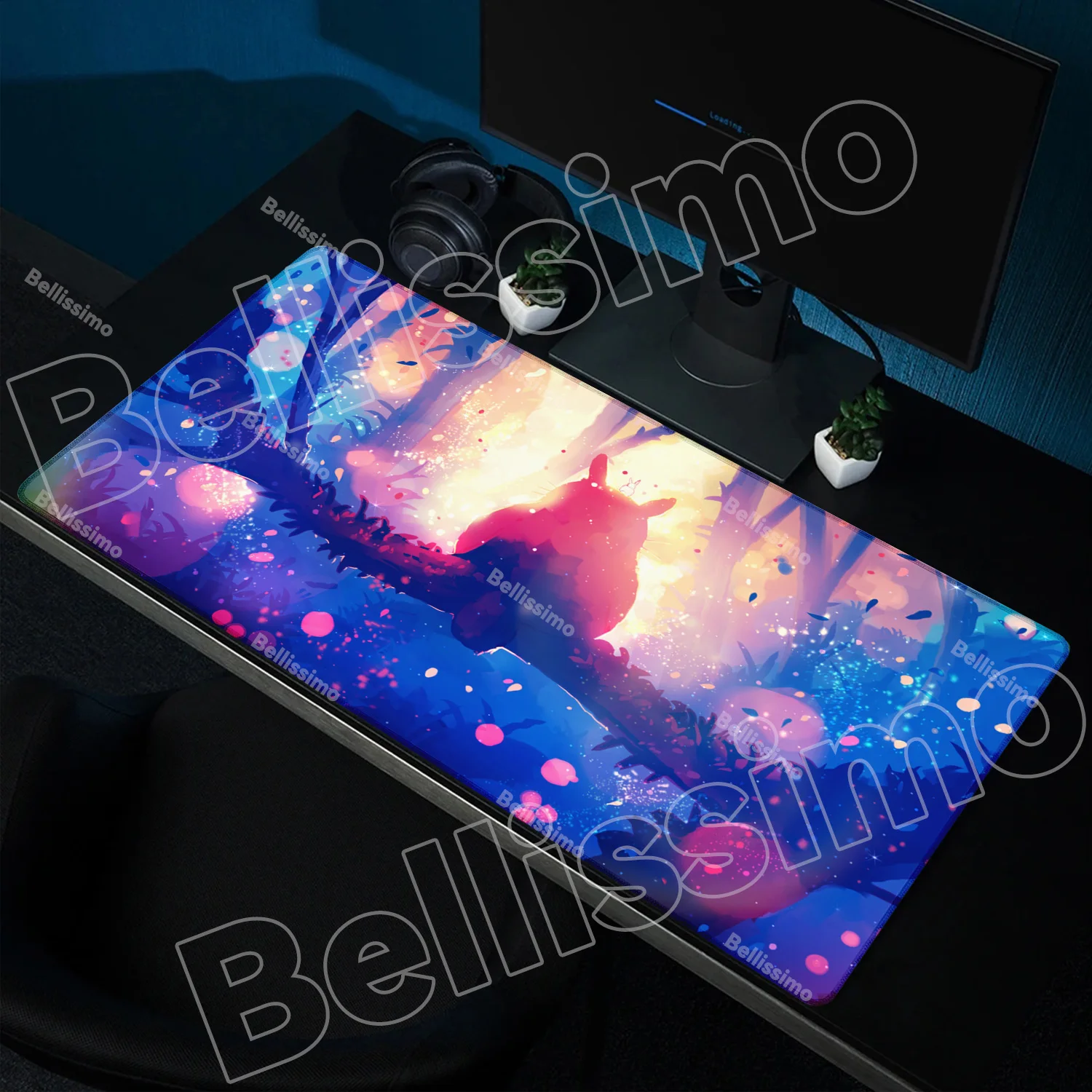 

Mouse Pad XL Lockedge Large Anime Gaming T-Totoros Accessories Computer Gamer Keyboard Pad Mouse Mat Desk XXL Mousepad For gift