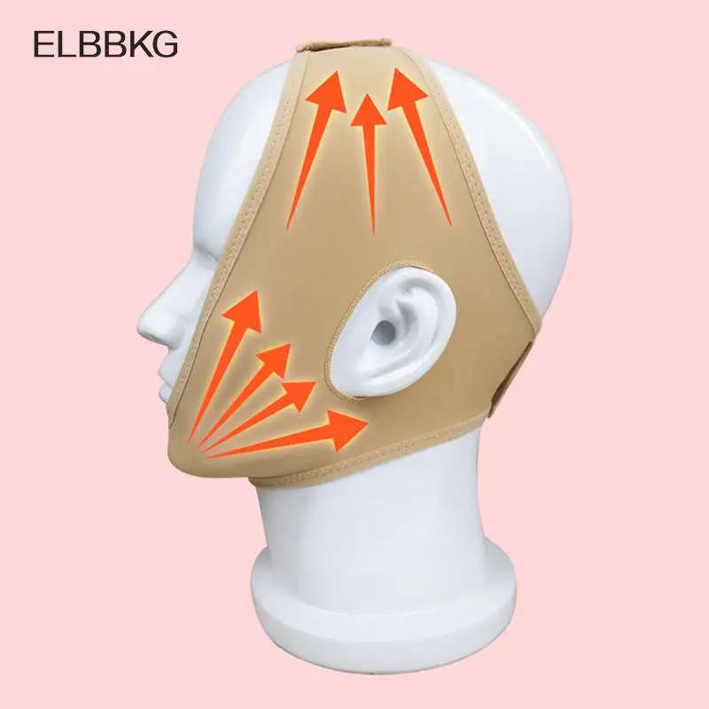 Elastic V Line Face Slimming Bandage Face Shaper Women Chin Cheek Lift Up Belt Facial Massager Strap Face Skin Care Tools Beauty