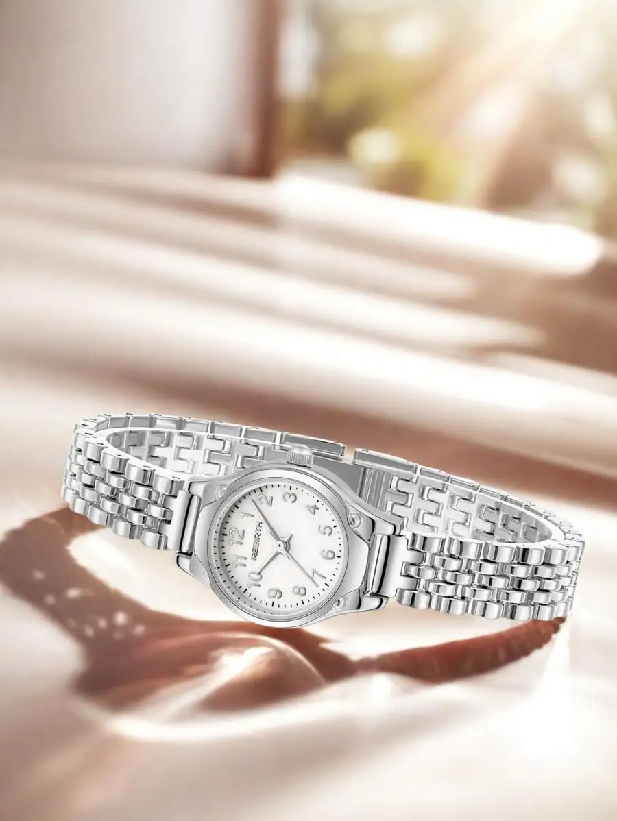 

1 Piece Of Women's Exquisite Small And Elegant Versatile Quartz Watch Suitable For Daily Wear