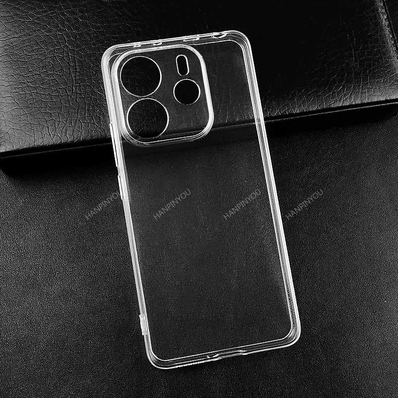 

For Xiaomi Redmi Note 15 14 Note14 Pro Plus 14S 4G 5G Ultra Thin Soft TPU Silicon Gel Transparent Camera Protect Case Back Cover