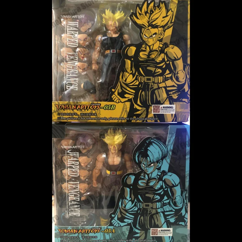 在庫あり Tonsenarttoys Tonsen Arttoys カミオネ フィギュア ドラゴンボールZ 超サイヤ人 SSJ SSJ2 トランクス 05A 05B アクションフィギュア モデル玩具