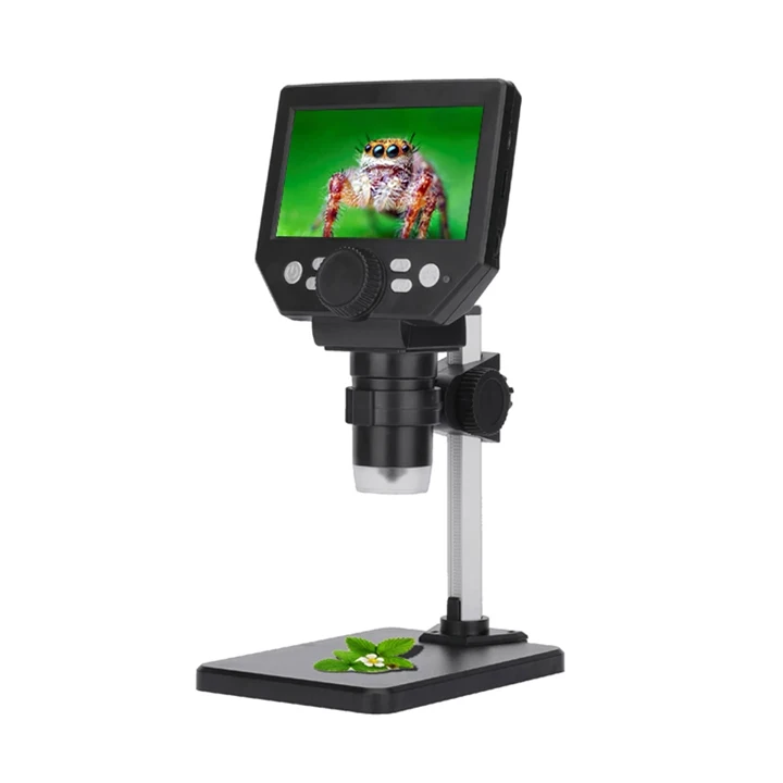G1000 / G1000+ 4.3 inches HD LCD Digital Microscope Electron Amplification Repair Tool Built-in Battery