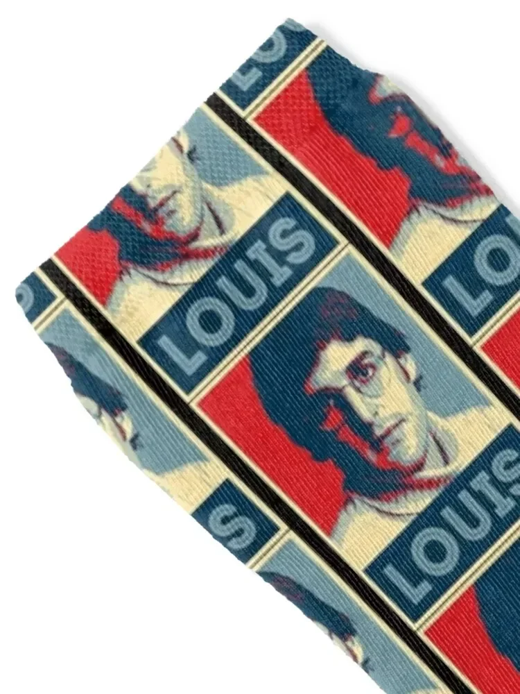 Best Selling - Louis Theroux Classic Socks cool new in's with print Socks Women's Men's