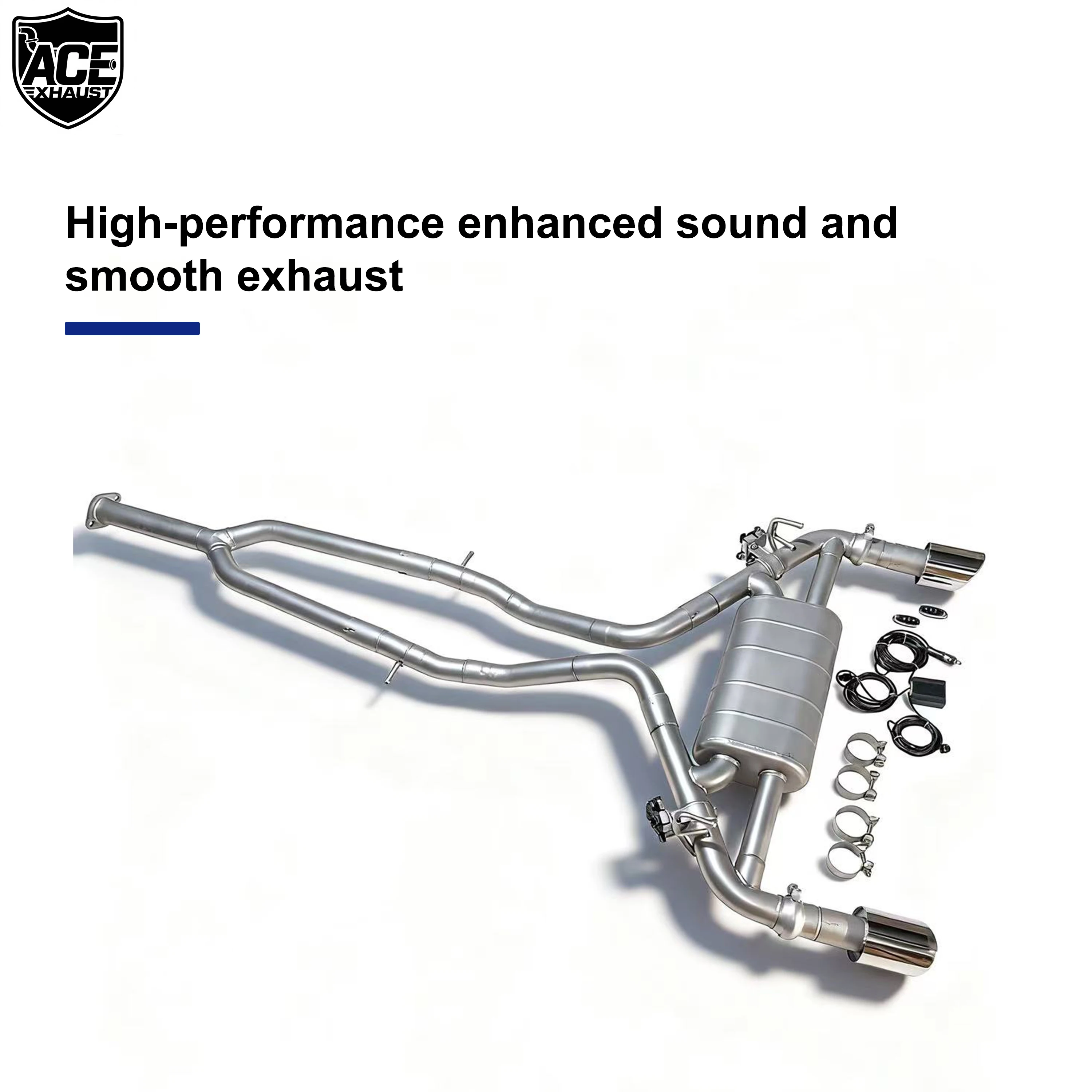 ACE Performance Auspuffanlagen geeignet für Infiniti Q50 Q60 3.0T Valvetronic Schalldämpfer Auspuff Catback SUS304 Auspuffrohr – Detail 6