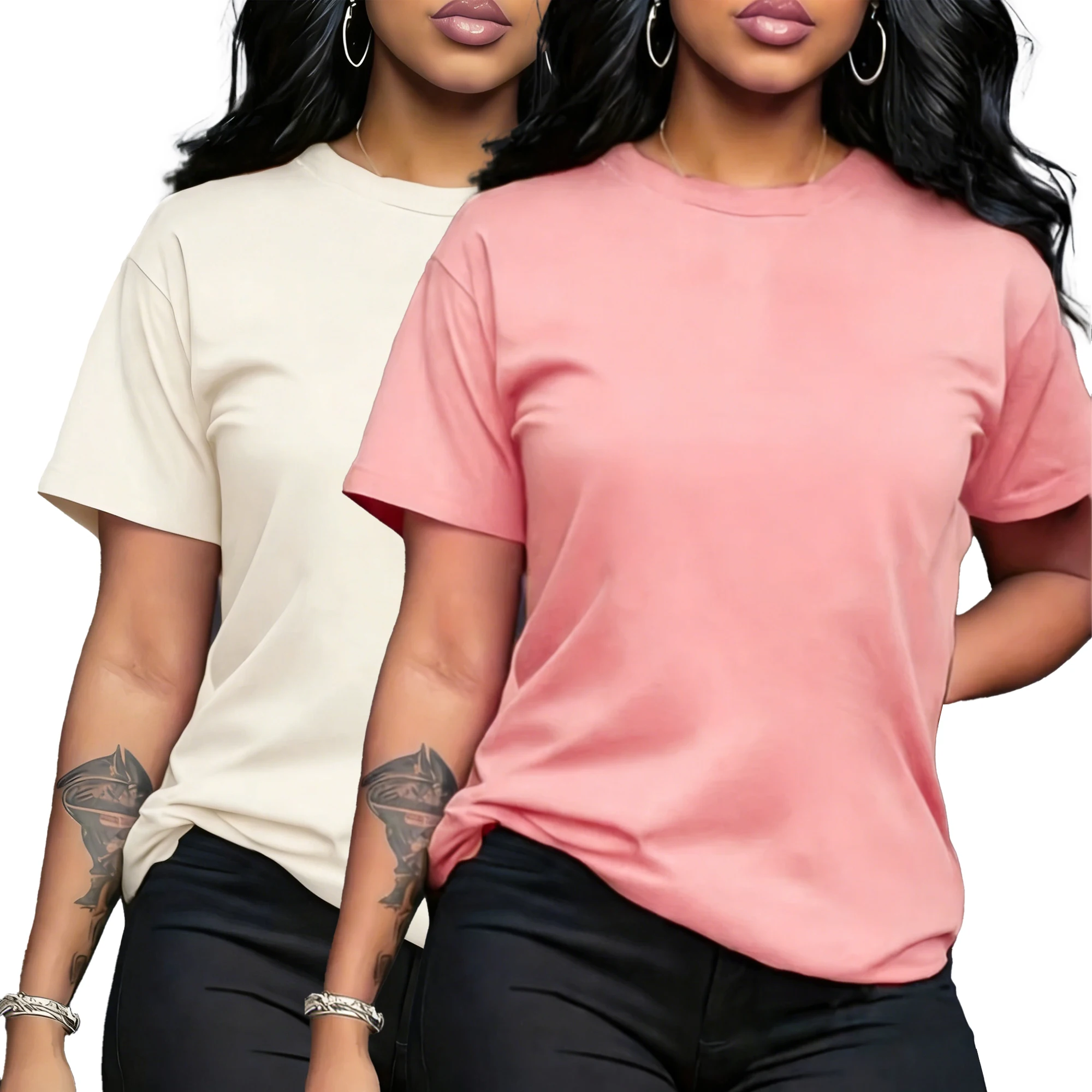 Vintage Fashion For Sale - Vintage Women Summer Tee Shirt Casual