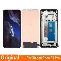 AMOLED For Xiaomi Poco F5 Pro 23013PC75G LCD Display Touch Screen Digitizer Assembly