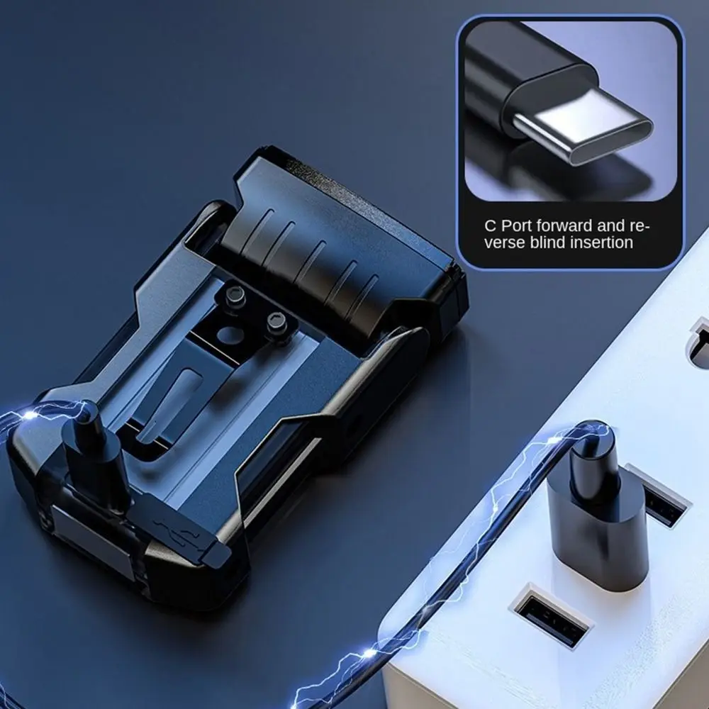 

Super Bright Rotatable Flashlight LED Display 550LM Hat Clip Light Tail Magnet Torch Waterproof Work Light