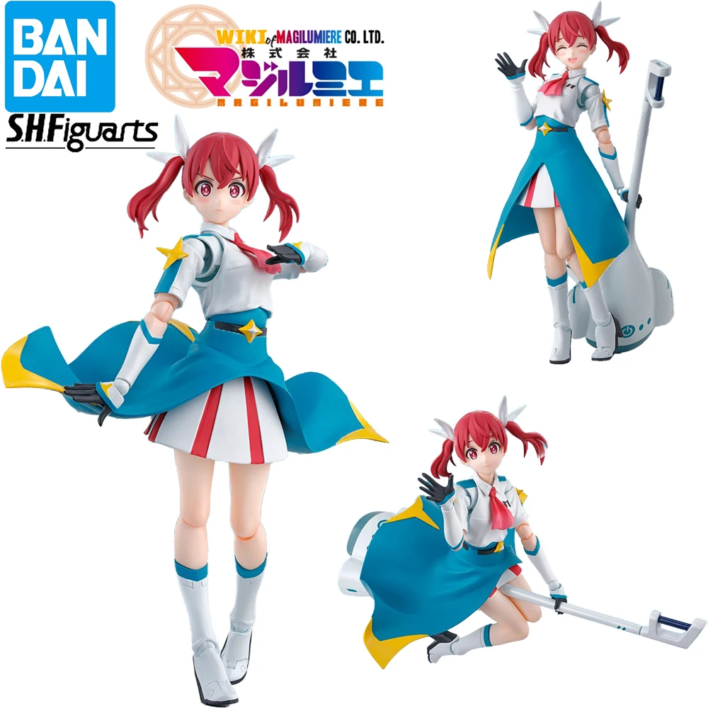 Pre Sale Original Bandai S.h.figuarts Magilumiere Sakuragi Kana Action Anime Girls Figures Collectible Model Toys Gifts for Fans