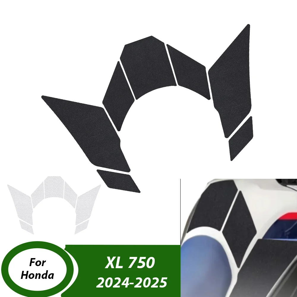  لهوندا XL 750 2024 2025 دراجة نارية اكسسوارات خزان الوقود وسادة واقية ملصق الجانب مكافحة زلة الركبة حماية الوسادة #1