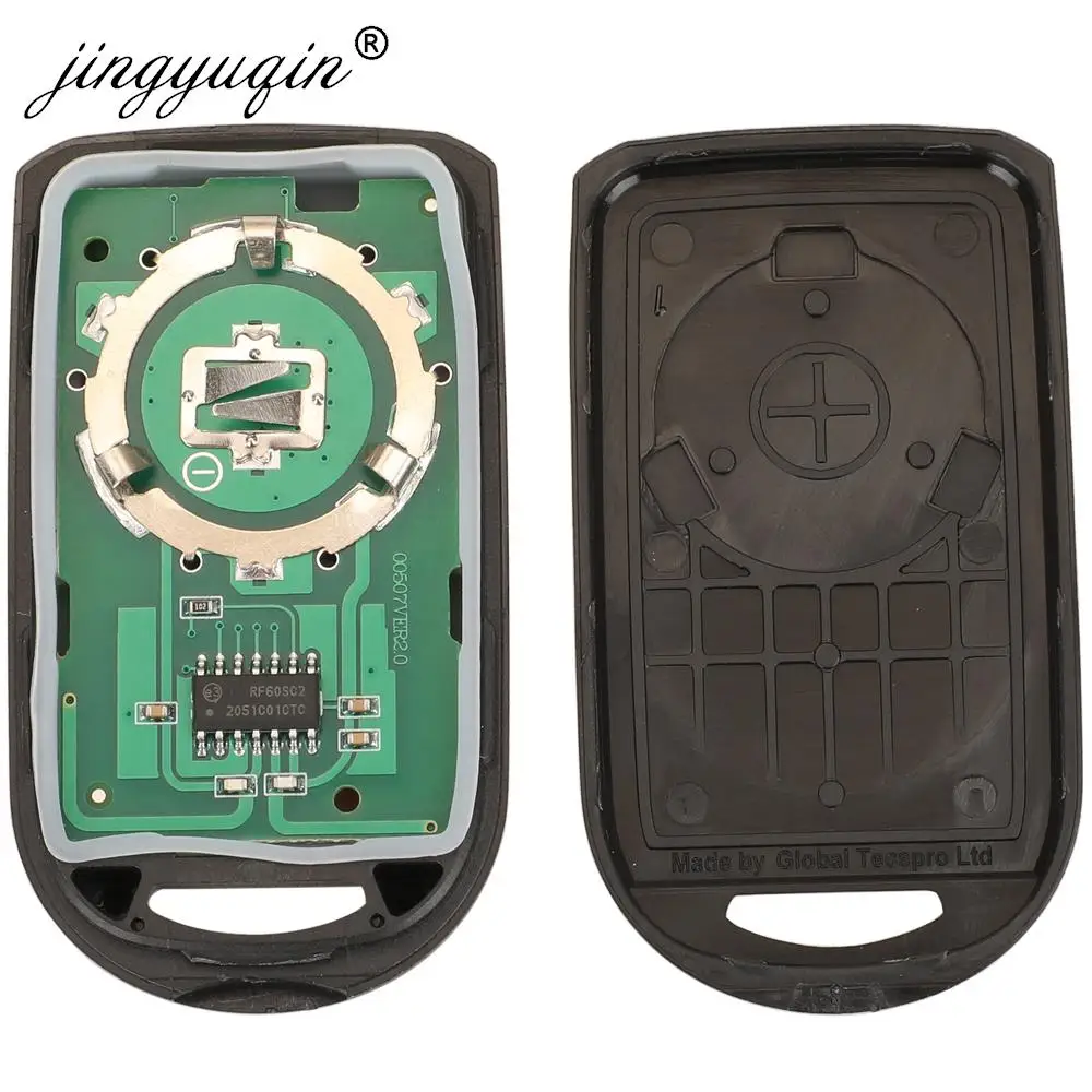 jingyuqin Remote Car Key Fob 5/6 Buttons 313.8Mhz for Honda Odyssey EX, EXL Touring 2005-2010 OUCG8D-399H-A 72147-SHJ-A21 /A61