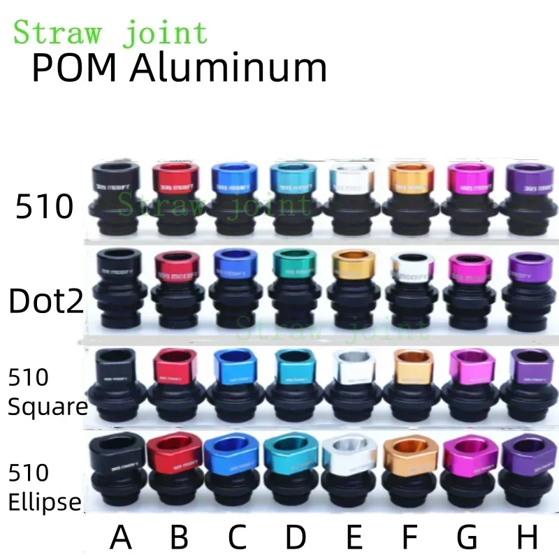 

510 Dot2 909 MoDIFY Алюминий с POM 510 DRIP Квадратный эллипс Алюминий Многоцветный Цвет 8 TIP Tiffany