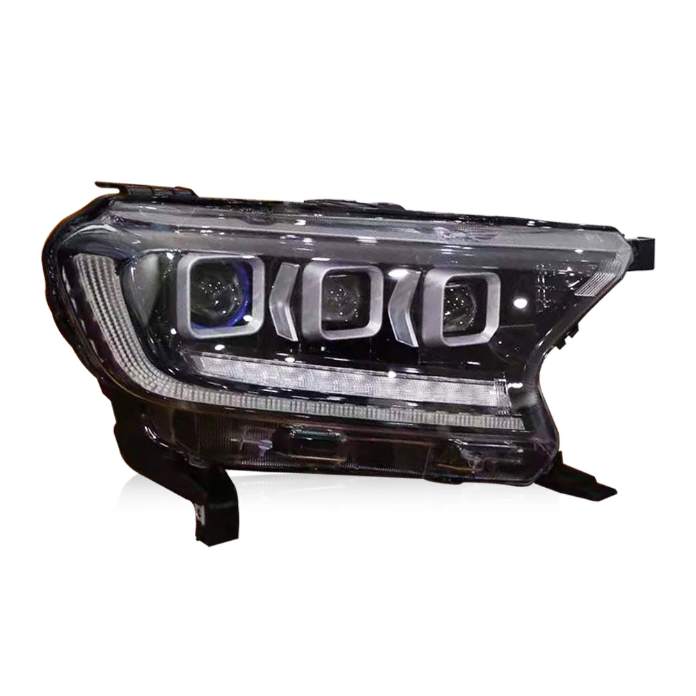 

Car Lamp Assembly for Ford Ranger 2015 2016 2017 2018 2019 2020 T6 T7 Headlights Full LED Front Lights Dynamic Turn Signal