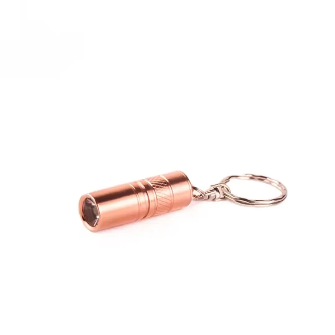 Brinyte M18 Mini EDC Keychain Flashlight Self Defense Rechargeable Flashlight Portable Torch Light for Outdoor Camping Emergency