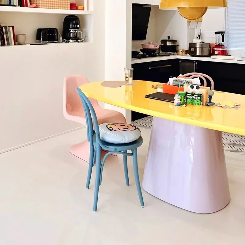 Complete Italian Dining Table Household Stand Floor Mobile Dining Table Living Room Modern Yemek Odası Setleri Luxury Furnitures