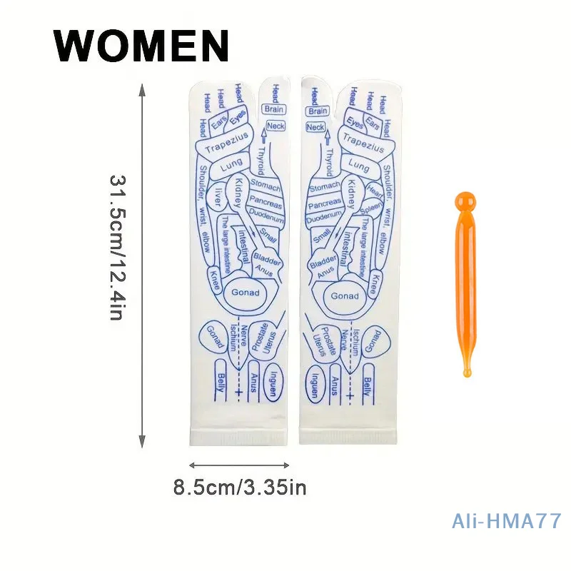 تدليك تخفيف الأقدام المتعبة الجوارب العلاج بالابر مدلك قدم ريفليكسولوجي الجوارب القدم نقطة الوخز جهاز تدليك العلاج الطبيعي العناية بالقدم