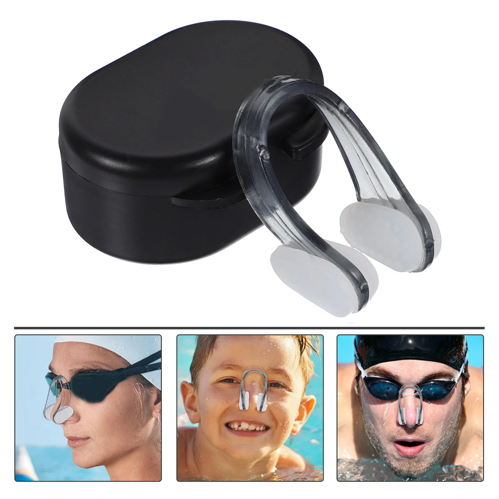 

Nose Clip for Swimming Enhanced Stability Soft Pad Reusable Water Protection Ideal for Swimmers Learners Pool Accessories