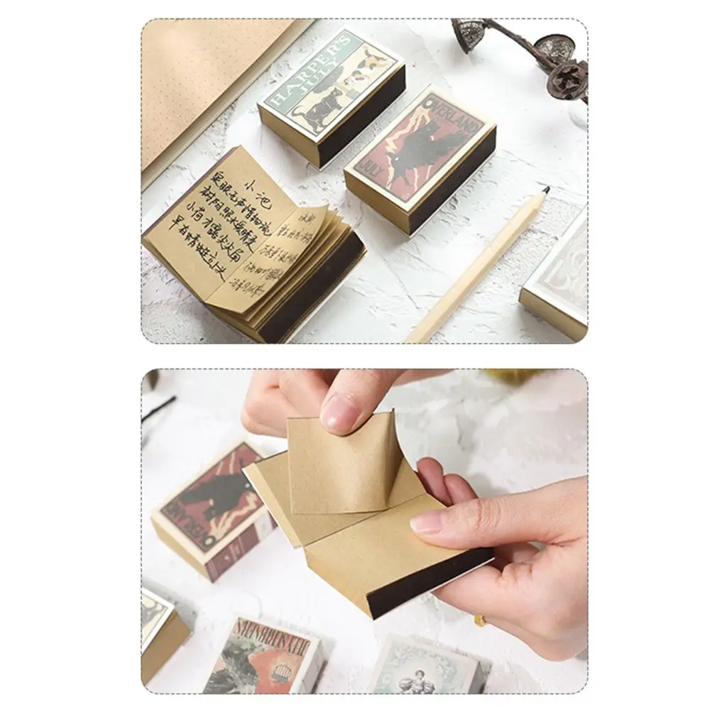 122 fogli di cancelleria per attrezzi da ufficio possono strappare il promemoria di carta per appunti appiccicosa in carta Kraft