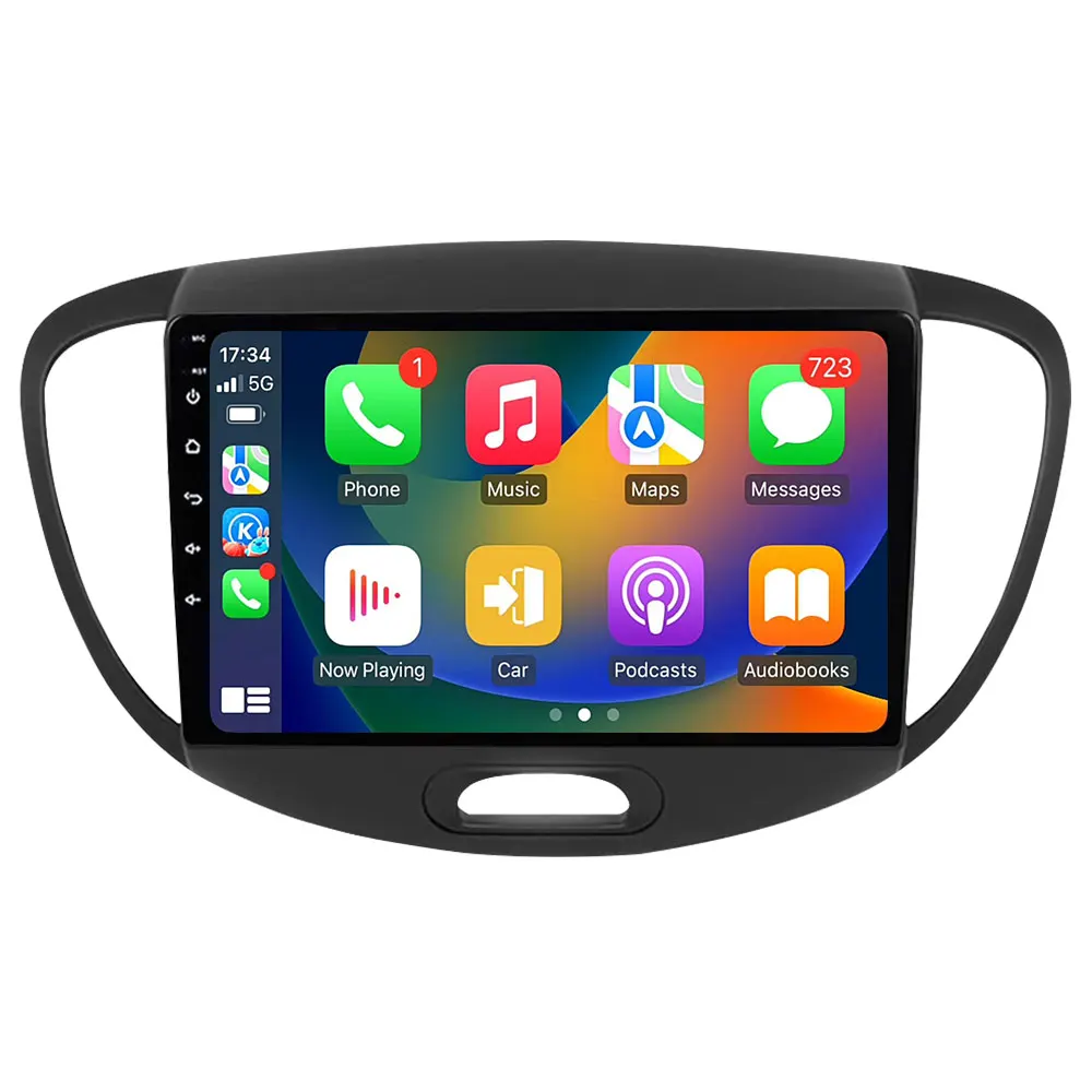 6G+128G CarPlay 2din Android Auto Radio GPS Multimedia Player for Hyundai i10 2007 2008 2009 2010-2013 DSP IPS 2DIN Car stereo