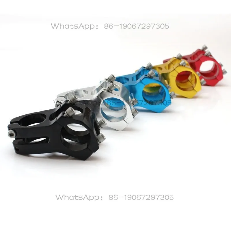 Downhill Handle Stand, Snowmobile Riser 31.8 Hollow Aluminum Alloy Short Handle Stand, Mountain Bike Accessories