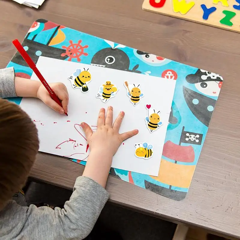 Bee Stickers And Decals Animal Stickers For Kids Cute Honey Bee Stickers Children Theme Stickers For Birthday Notebook Water Cup
