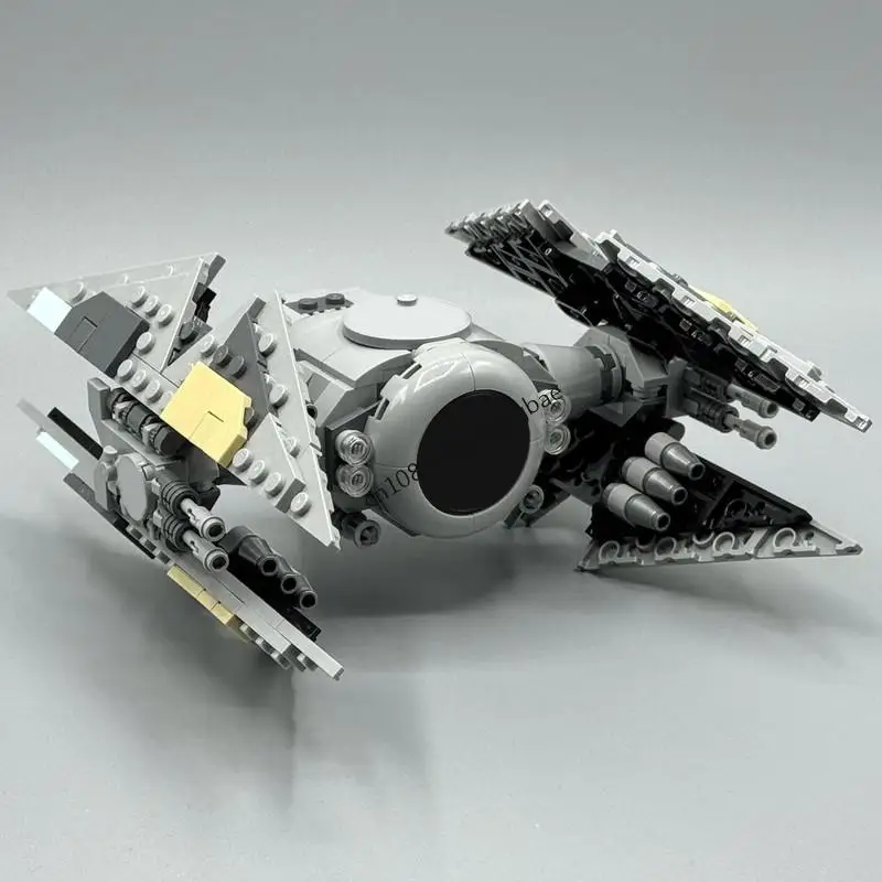 새로운 369PCS 유명 스타 배틀 무비 모크 타이 어벤저 우주선 모델 DIY 창의적 아이디어 어린이 장난감 생일 선물 블록