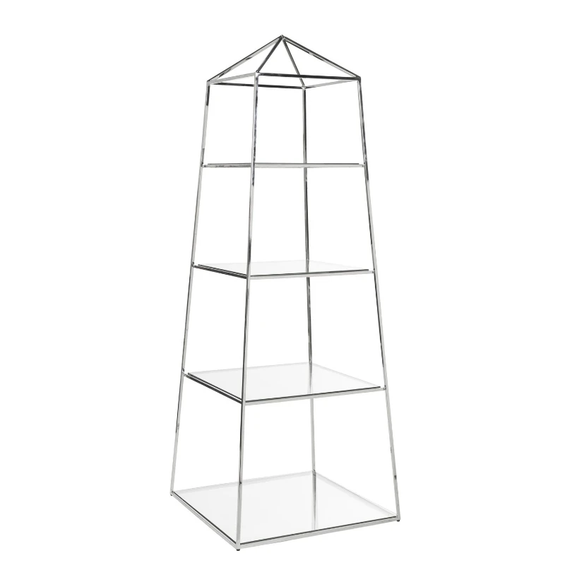 

Personalized 4-layer pagoda-shaped shelf/soft decoration customization/villa/hotel/club decoration rack