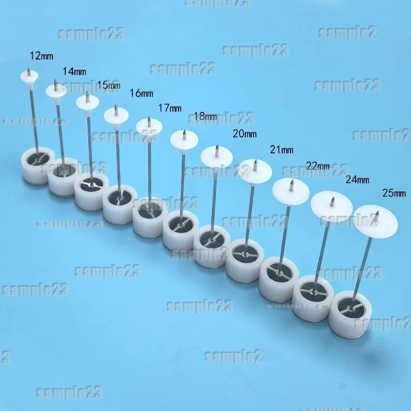 Electrostatic Powder Coating Gun Electrode Needle Bell Cup Nozzle Fits 2mm Core Pin Spray Gun Spare Parts
