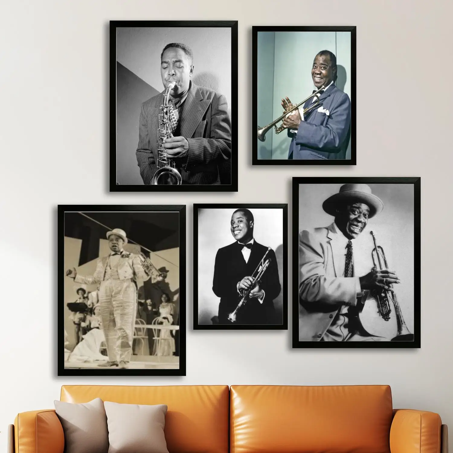 Louis Armstrong Canvas Art Poster, Wall Art, Picture Print, Modern Family, Bedroom Decor, Posters,Decorative painting