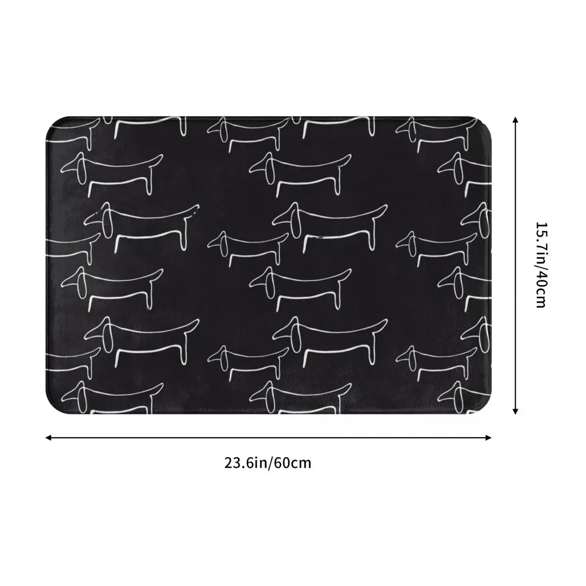 Pablo Picasso Wild Wiener Dog Dachshund Doormat Rug carpet Mat Footpad Non-slip Washable Entrance Kitchen Bedroom balcony toilet