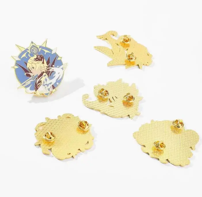 شارة دبوس معدني عالي الجودة فنغ يوان عشرة آلاف بروش شارة قلادة أنيمي