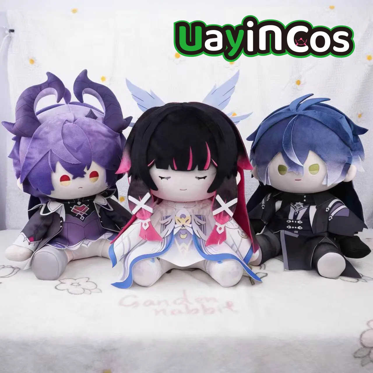 

In stock 40cm Genshin Impact Columbina Durin Kyryll Cartoon Stuffed Plushie Doll Clothes Pillow Ornament Anime Figure Game Toy K