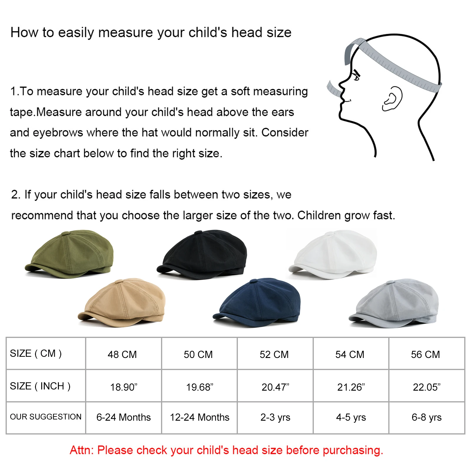 JANGOUL Kids Boys Vintage Cotton Newsboy Cap 8 Panel Toddled Ivy Cabbie Hat Youth Spring Summer Autumn Outfit Causal Beret Cap 6