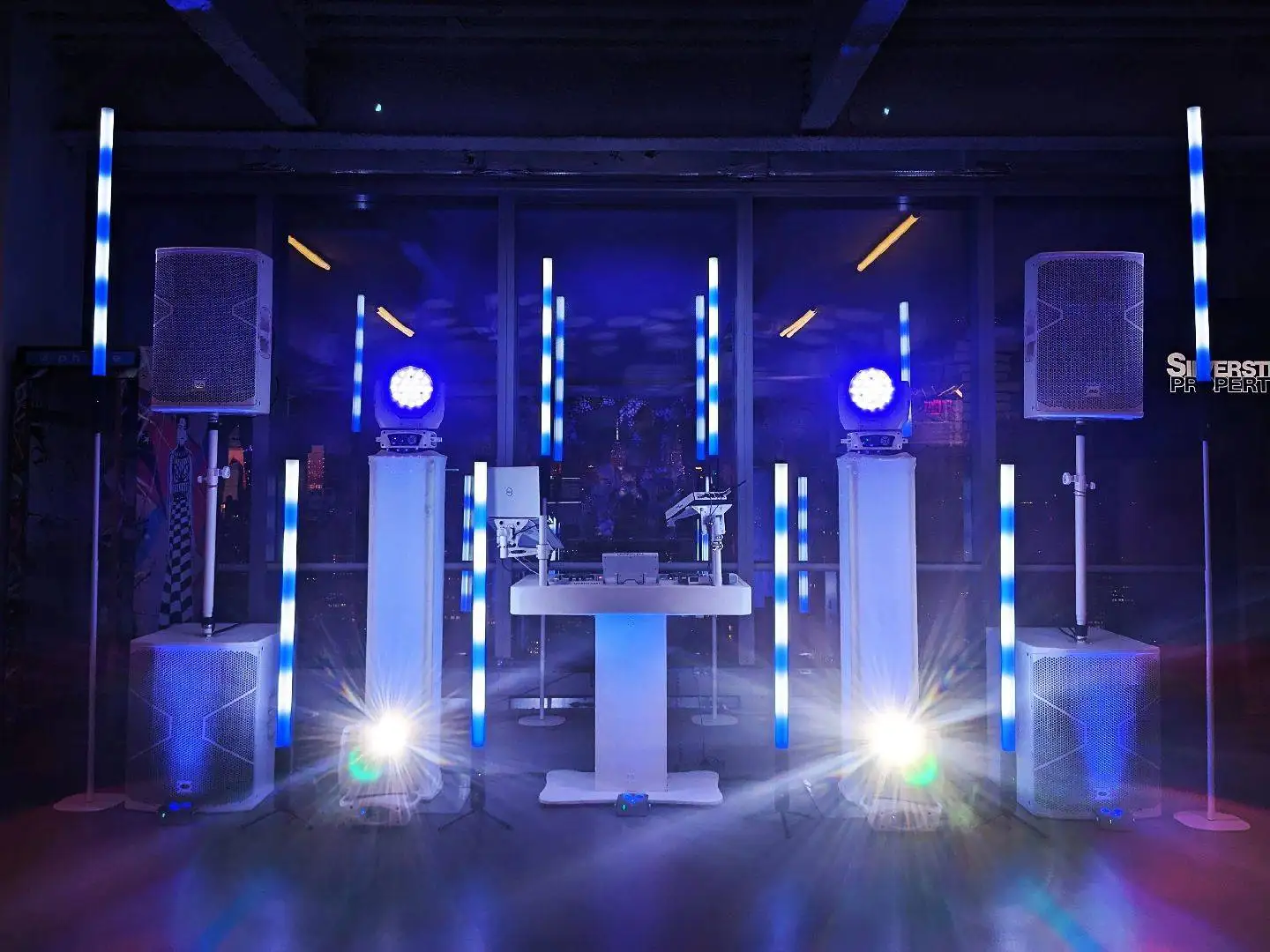 Tragbare IP65 Wireless Batterie 360 Pixel Tube Led Wireless Led Tube DMX Club Party DJ Licht Bühne