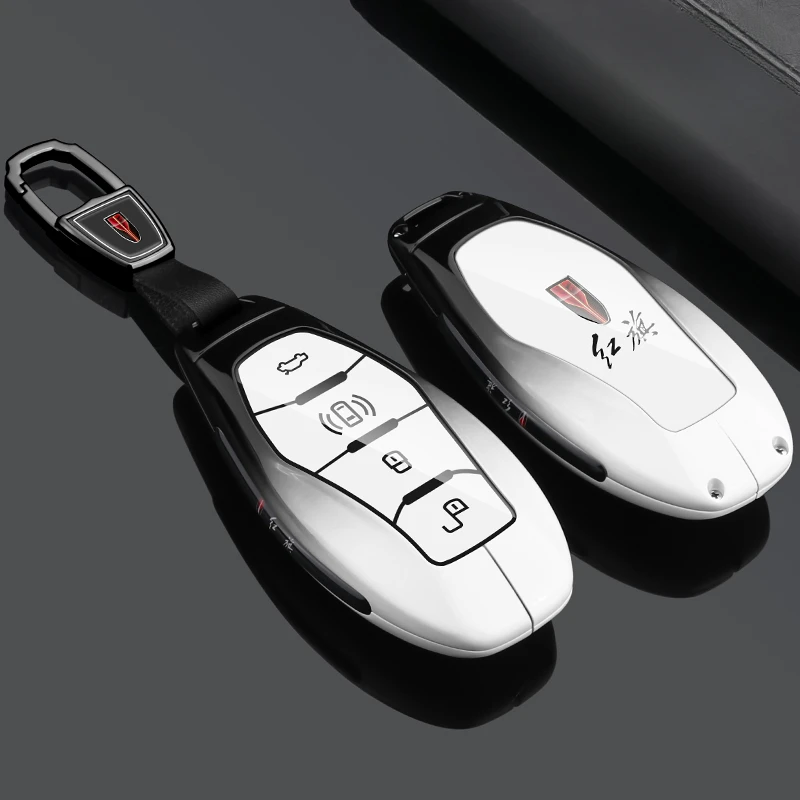 

For Hongqi Tian gong 08 2025 Specialized metal all inclusive key bag protective shell buckle automotive supplies men's high-end
